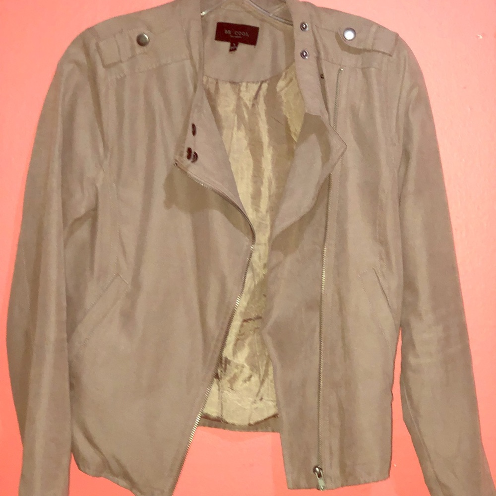 Soft Beige Moro Jacket